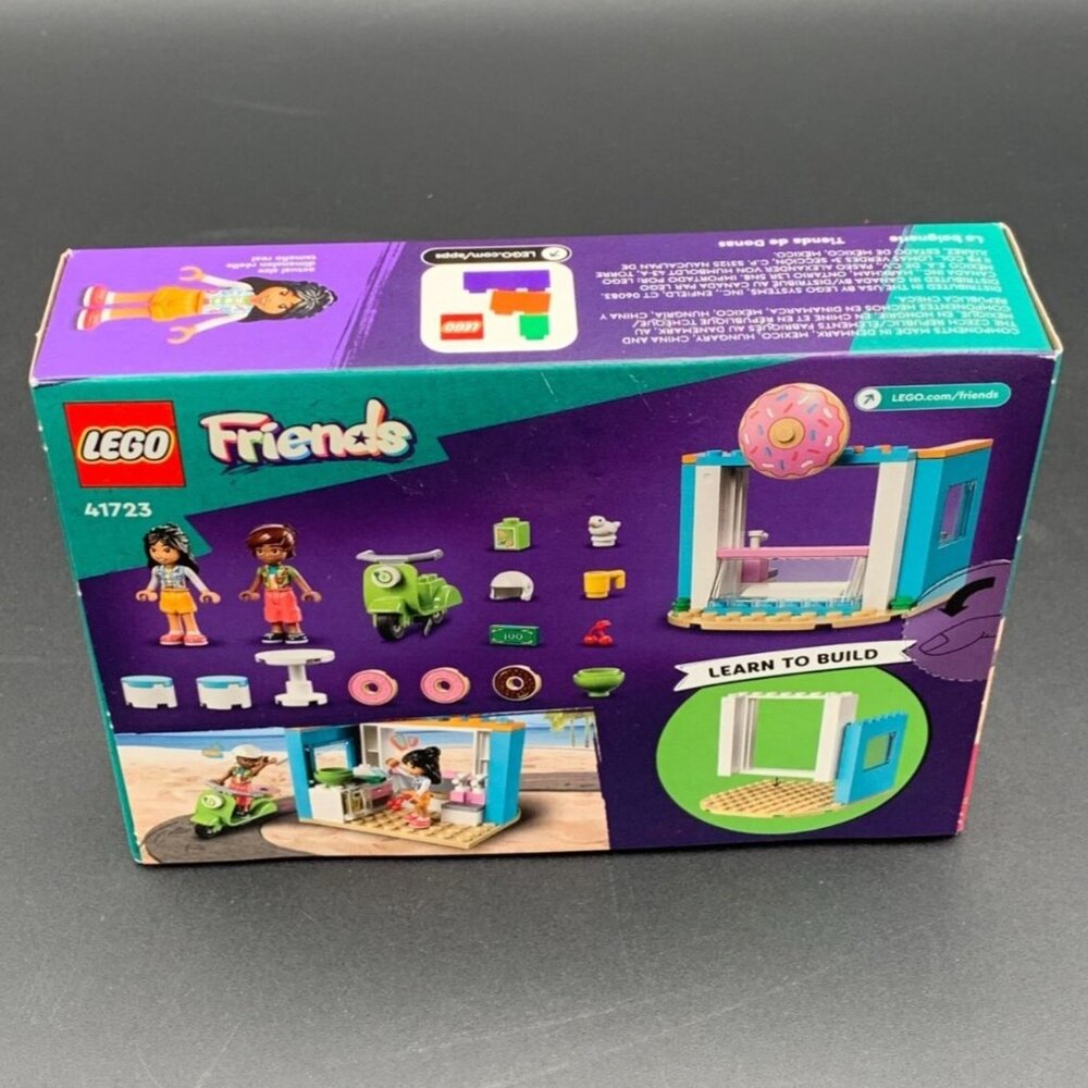 LEGO Friends Donut Shop Building Toy Set 41723  63 Pieces  Ages 4+ New Sealed - Picture 3 of 5